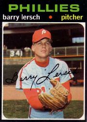 1971 Topps Baseball Cards      739     Barry Lersch SP